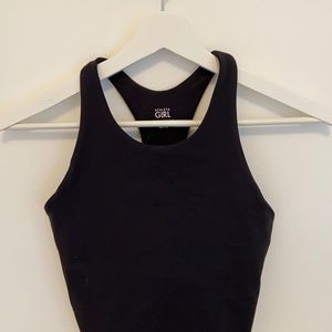 Black Athleta Girl Tank Top
